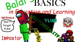 how to download among us mod for baldi basic screenshot 4
