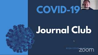 COVID-19 Journal Club Week 2