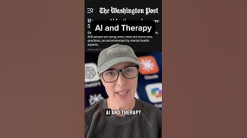 AI chatbots can be helpful, but they’re not always a substitute for real connection #ai #therapy