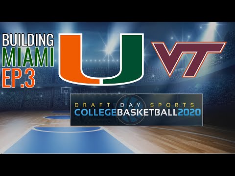 COMMITS!!! ⭐️⭐️⭐️⭐️ | Building Miami Hoops Dynasty #3 | Draft Day Sports College Basketball 2020