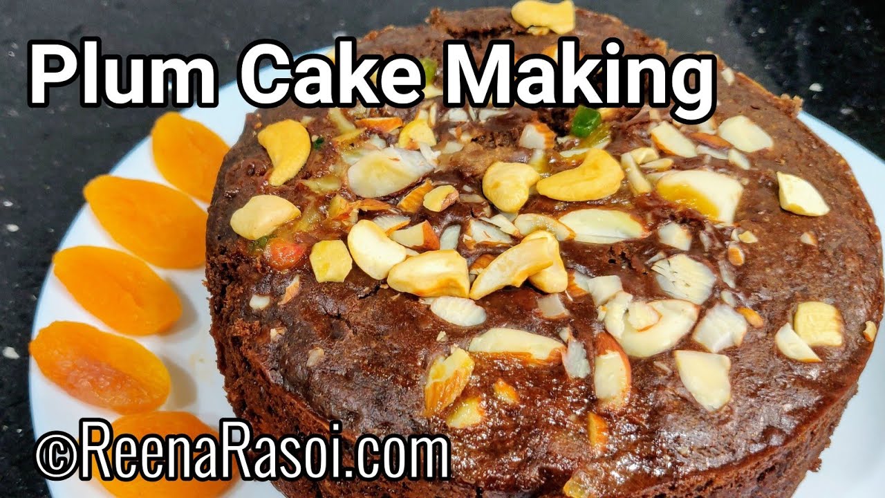 Plum Cake making in Hindi । Plum Cake recipe without oven । eggless plum Cake recipe