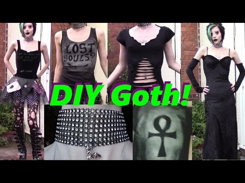 Goth on a Budget: Easy DIY Clothing!