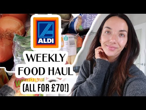 ALDI GROCERY HAUL | WEEKLY FOOD SHOP FOR FAMILY OF 4 | EILIDH WELLS