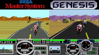 All Sega Master System Vs Genesis Games Compared Side By Side