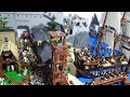 Lego MOC Pirates of the caribbean diorama 레고 캐리비안의 해적 정부군 요새 디오라마 창작