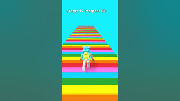 Go until Lex falls! How far can she make it? #roblox #obby #shorts