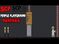 PEOPLE PLAYGROUND SCP REMAKE | SCP 173, SCP 096, SCP 049, AND SCP 106 |