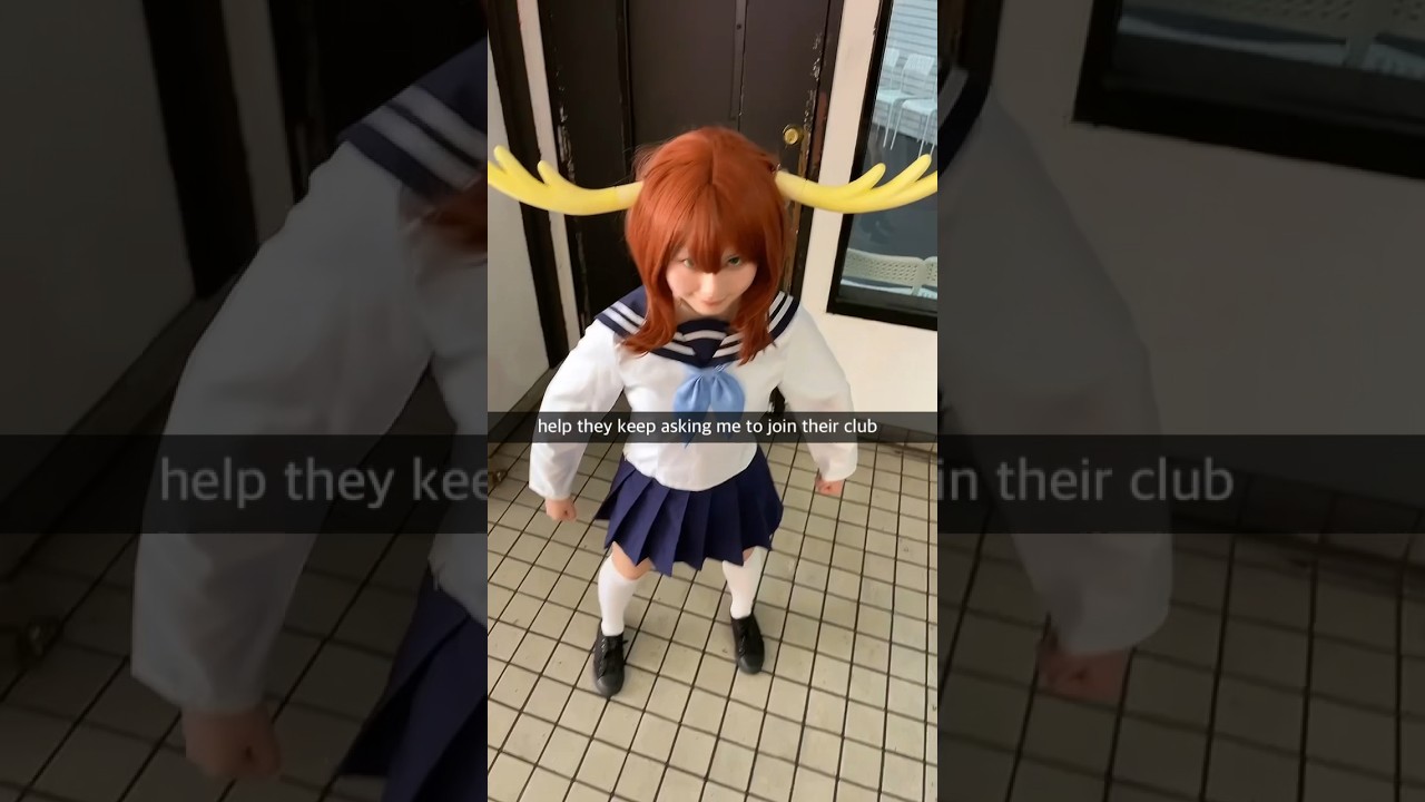 Nokotan will always find you 🦌 [Shikanokonokonokokoshitantan - Nokotan Cosplay]