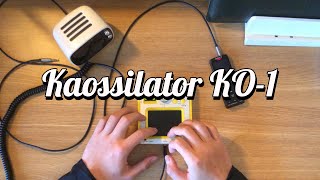 [Playing]Unboxing a Old New Friend!|Korg Kaossilator Ko-1