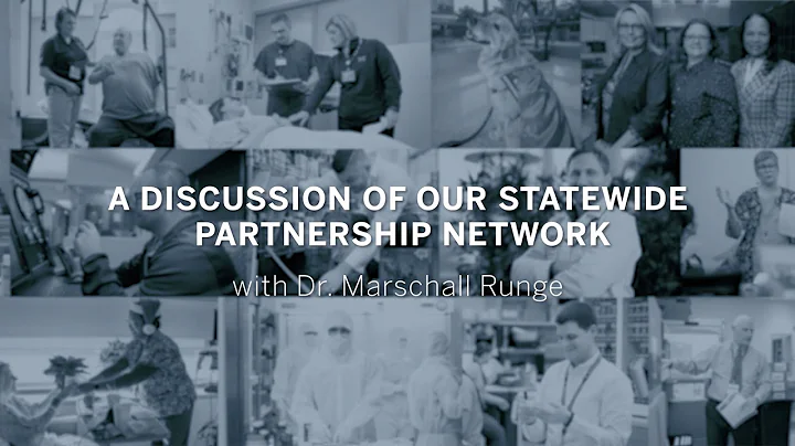 A Discussion of our Statewide Partnership Network with Dr. Marschall Runge