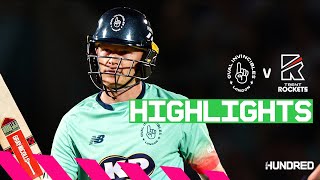 Brutal Billings 76* | Highlights - Oval Invincibles v Trent Rockets | The Hundred 2023