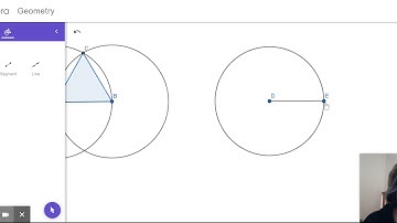 How to construct an equilateral triangle and a regular hexagon in Geogebra