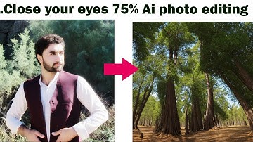 Close your eyes 75 percent || how to make ai illusion photos || hugging face illusion diffusion