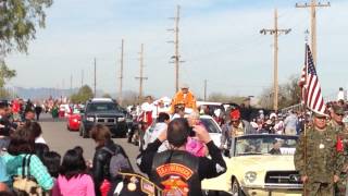 Introduction of the WWII USMC Navajo Code Talkers @ the 70th Annual GRIC Iwo Jima Memorial.