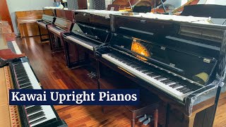 Kawai Upright Pianos | Acoustic & Hybrid | Store Tour 2020 | Family Piano Co