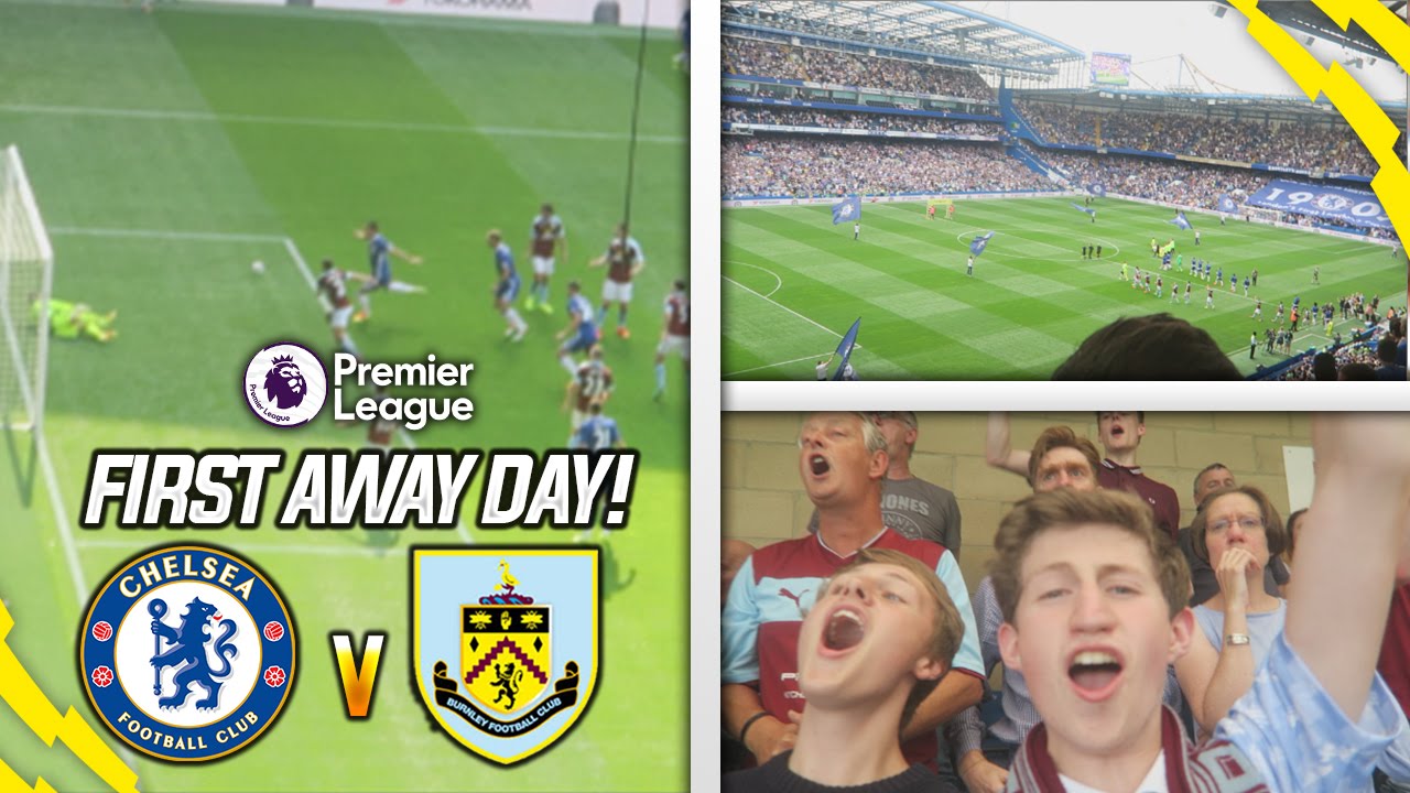 FIRST AWAY DAY OF SEASON!! - CHELSEA VS BURNLEY AWAY DAY VLOG!