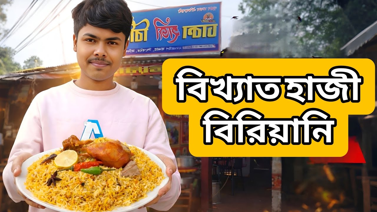 বিখ্যাত হাজী বিরিয়ানি। 2 Vai 77