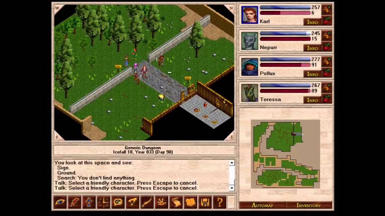 Avernum 3's Hidden Area