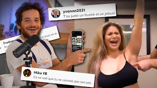 Je critique une vidéo sur TIKTOK (et tout le monde m'insulte) 😵🤕