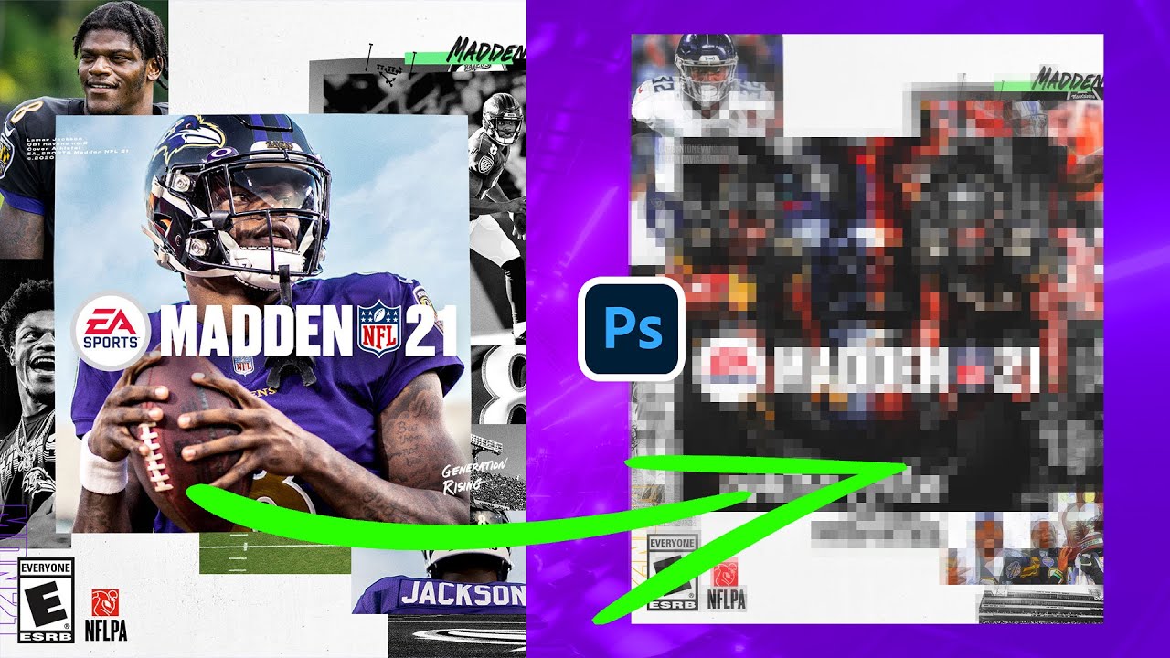 create a custom nba 2k or madden cover for you