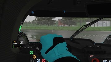 iRacing Onboard Lap: Acura ARX-06 at Imola (Wet) 24S2 IMSA