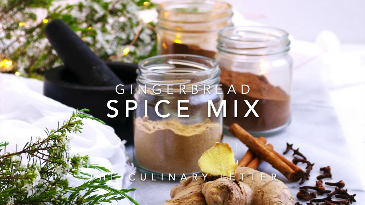 Festive Gingerbread Spice Mix from scratch!