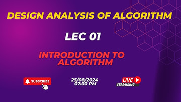 Introduction to Algorithm _Lec 01_ By CS Learning with Rumpa (in Bengali) #wbscte  #algorithm