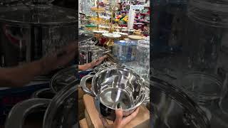 Kaisa Villa 12 Pcs Stainless Steel Cookware Set || Smart Cooking Made Easy || #tzshoprokombazar