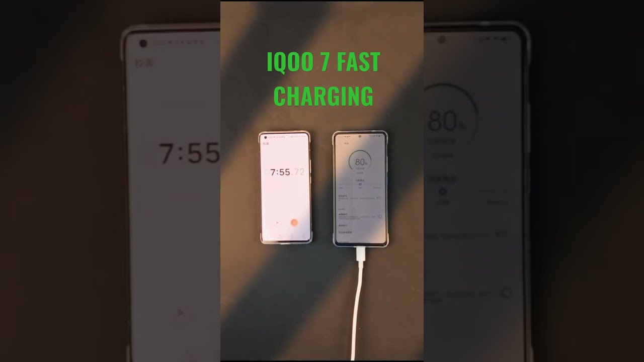 IQOO 7 VERY FAST CHARGING  
