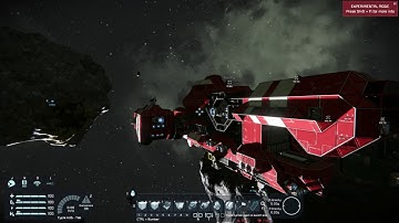 Space Engineers 17.5x30m Artificial Gravity Gun Test Run