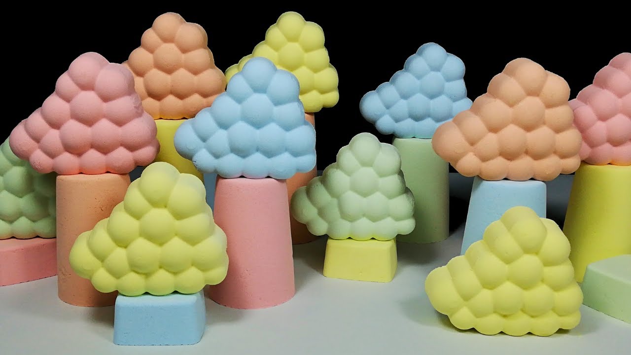 ASMR Baking Soda Magic Forest