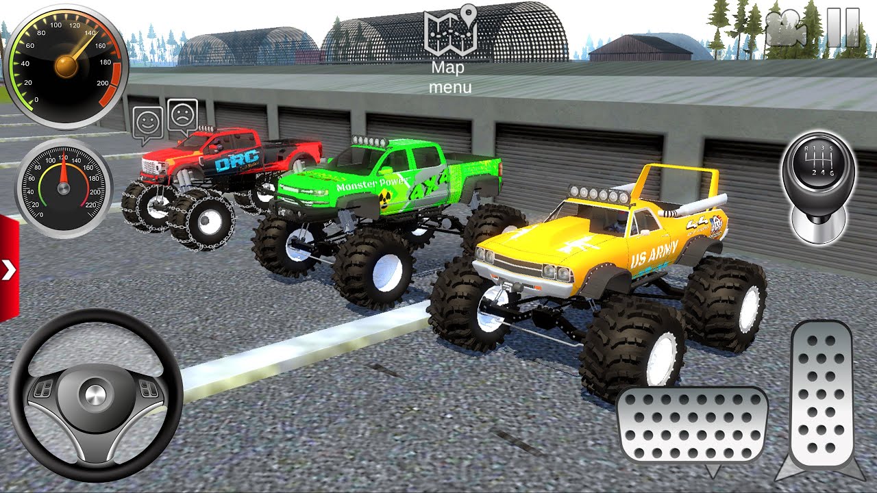 Juegos De Carros Monster Trucks Extreme Off Road 1 Offroad Outlaws