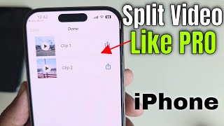 كيفية تقسيم فيديو iPhone إلى قسمين؟ screenshot 5