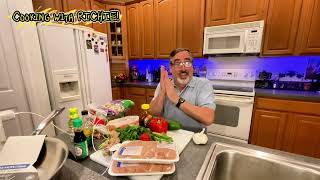 Cooking with Richie: Asian Chicken Salad with Ginger Dressing
