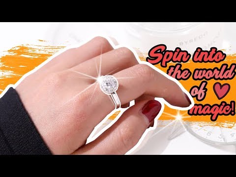 OMODAYS Exclusive Spinning Dazzling Ring