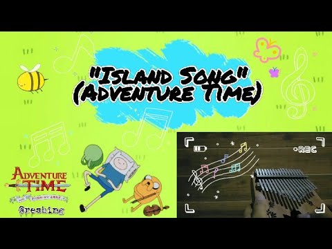 Adventure Time Island Song Kalimba Cover With Easy Tabs Reshing Tentado Youtube