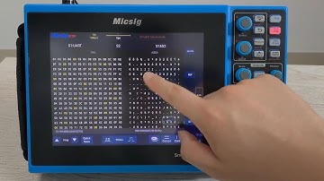 Micsig Smart Oscilloscope Serial Bus Decode TXT Mode