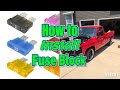 How to make a fuse block for your car key on power