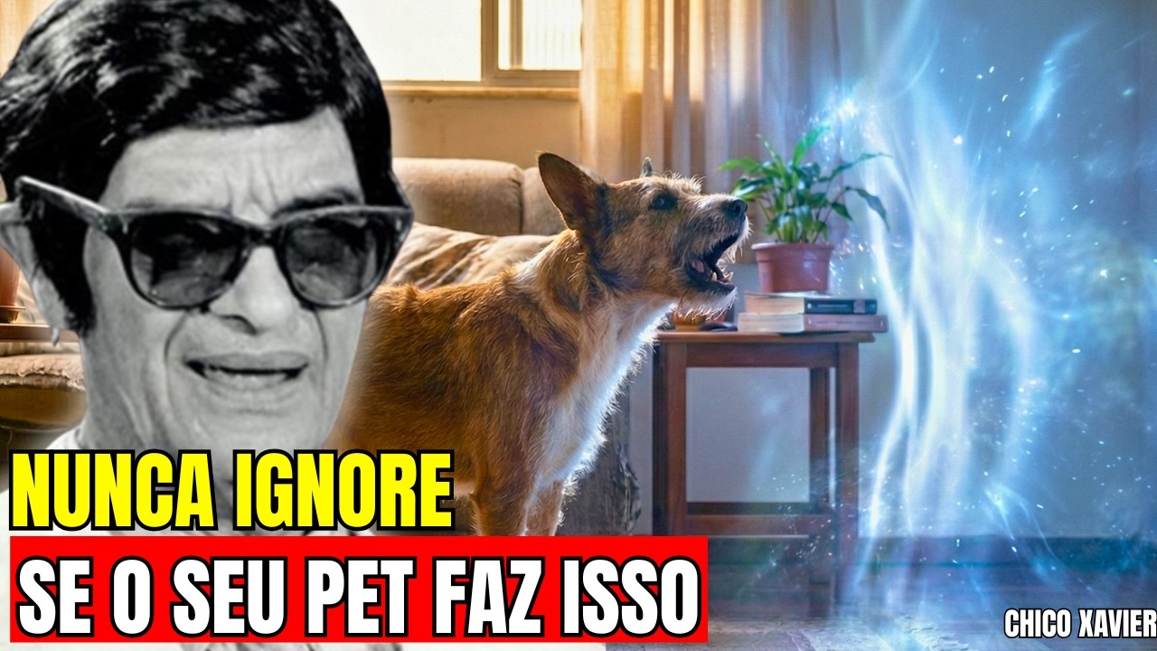 Por Que Alguns Cachorros Ficam Latindo para o Nada? | segundo Chico Xavier