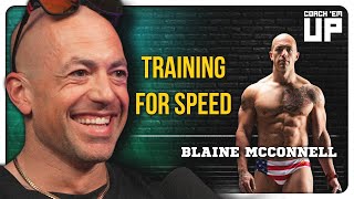BLAINE MCCONNELL Q&A on Sprinting, Programming, Athleticism, and more! | Coach Em Up Podcast Ep. 67