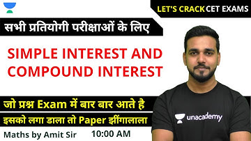 Complete Revision of Simple Interest and Compound Interest | Maths by Amit sir