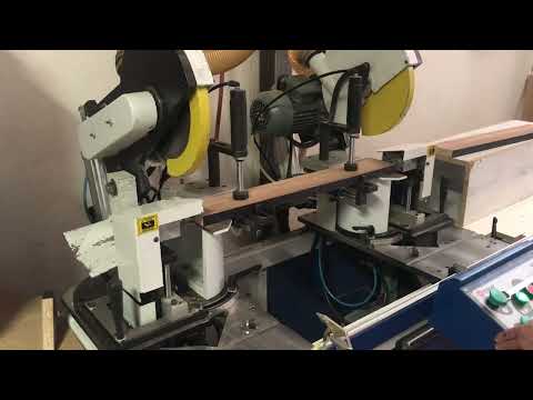 Toskar Woodmaster 300 Otomatik Çift Kafa Kesim ve Çift Kırlangıç Zıvana Açma Makinası