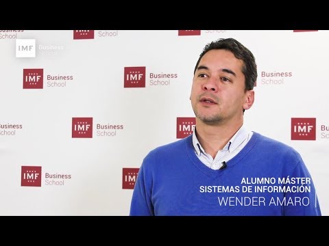 Opinión Alumno Master en Sistemas de Información de IMF: Wender Amaro