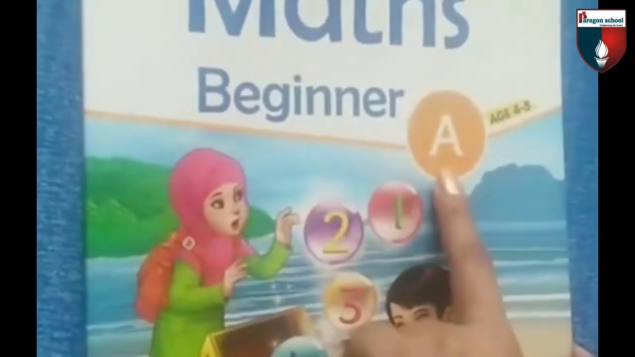 Nursery Class Math | Identification of Number 4 | Paragon School - YouTube