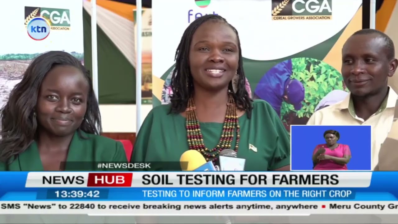 Uasin Gishu farmers urged to adopt soil testing and organic manure for higher crop yields