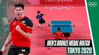 Lin YunJu  Dimitrij Ovtcharov | Men's table tennis bronze medal match at Tokyo 2020