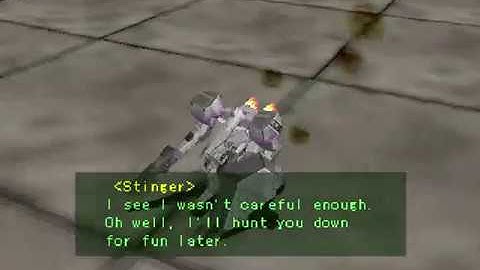 Armored Core Project Phantasma - Stinger gets trolled