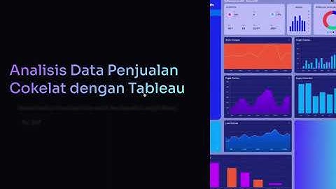 Tugas UTS Visualisasi Informasi: Analisis Data Penjualan Cokelat dengan Tableau