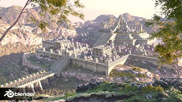 Making concept art and Matte painting in blender | 2021 | Part 1