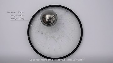 NiSi Explosion proof Filter test video En